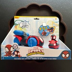 Marvel Spidey & His Amazing Friends Miles Morales Quick Shot 2 in 1
